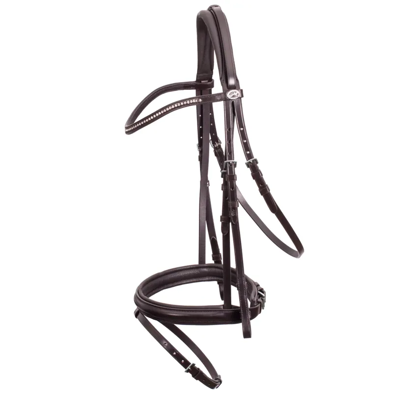 Schockemohle Oslo Flash Bridle in Brown